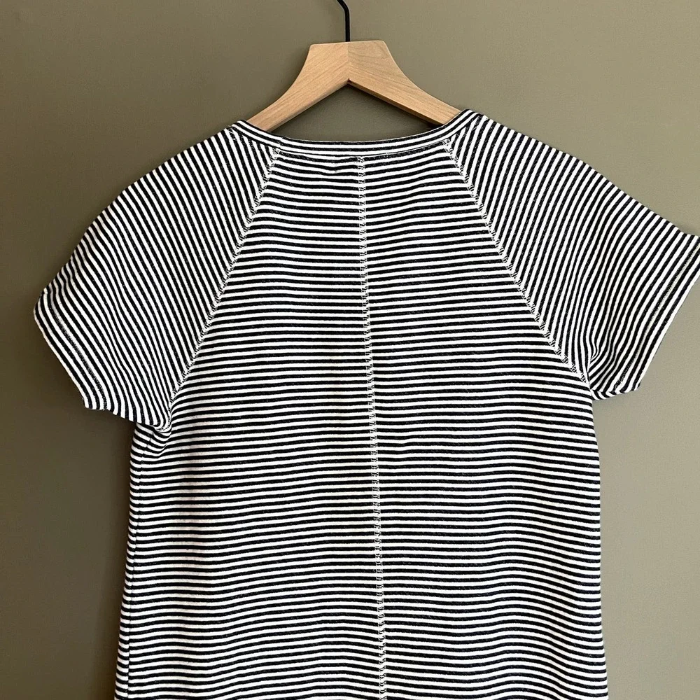 J. Crew Striped Cozy Beach Dress Size Small Casual Comfortable Vacation‎ Resort